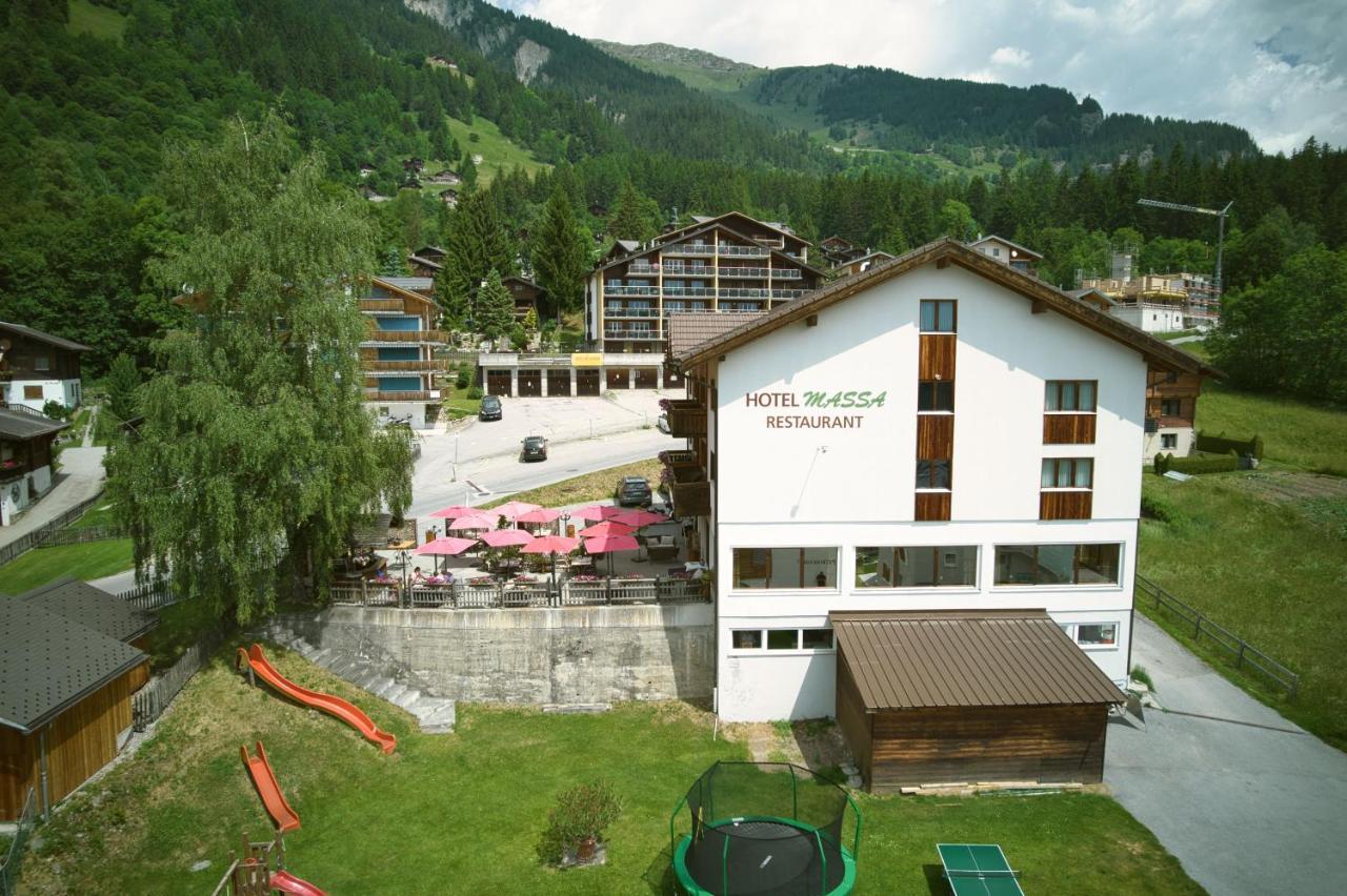 Hotel Massa Blatten bei Naters Dış mekan fotoğraf